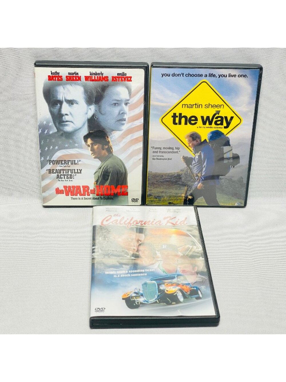 The War At Home The Way The California Kid DVD Lot - Drama Classic Films